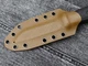 Чохол з кайдексу для ножа Morakniv Garberg. Койот. Без кріплення - изображение 5