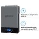 Автономний інвертор Solarverse Ampere UPS 6kW 48V 1 MPPT Wi-Fi 220V Однофазний (SV6048UPSW) - зображення 2