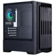 Корпус 1stPlayer H2-BK-4F7 Black без БП (H2-BK-4F7) - изображение 1