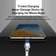Кабель Baseus Cafule Metal Data Type-C 66W 6A 2 метри CAKF000202 нейлонова обплетення білий - зображення 6
