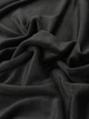 Ткань плюш Минки (Minky) черный 250г/м2 150см 1пог.м (M-BLACK) - изображение 2
