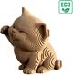 Картонний конструктор Cartonic 3D Puzzle Maneki Kitten 77 елементів (CARTMNMANE) - изображение 2