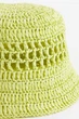 Шляпа H&M S/54 салатовый 27061121093 - изображение 4
