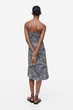 Платье H&M S кремово черный 27061163144 - изображение 3