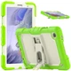 Чохол ARM Cover Samsung Galaxy Tab A8.0 (2019) T295 / T290 броньований з відкидною підставкою Green/White - зображення 5