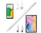 Универсальный магнитный стилус для письма и рисования Universal Stylus Pen, активный стилус ручка-карандаш для гаджетов и планшетов, Android IOS Windows, Белый - изображение 2