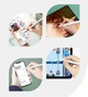 Универсальный магнитный стилус для письма и рисования Universal Stylus Pen, активный стилус ручка-карандаш для гаджетов и планшетов, Android IOS Windows, Белый - изображение 7