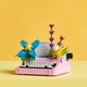 Конструктор LEGO Creator Печатная машинка с цветами 3-в-1 363 детали с 8 лет 31169 - изображение 10