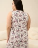 Жіноча нічна сорочка батал віскоза на широких бретелях Nicoletta 70214в 4XL молочний - зображення 5