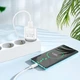 Сетевое зарядное устройство с кабелем USB - Type-C 18W HOCO C109A Fighter - изображение 6