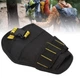 Тканинна поясна сумка - кобура монтажника / слюсаря / електрика Holster чохол для ручного інструменту / дриля / плоскогубців / викруток, 28х15.3 см, чорна (109357474) - зображення 9
