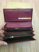 Лаковый женский кожаный кошелек BALISA бордовый G 1-515 - изображение 5