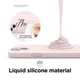 Чохол Silicone Premium case MagSafe з захистом камери та дисплея для iPhone 13 та iPhone 14 Full Protective pink sand 0049 - зображення 6
