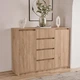 Комод Furnigrade КМ - 13 сонома 1000х1300х450 - изображение 1