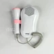 Доплер фетальний ультразвуковий для прослуховування серцебиття плоду Fetal Doppler, портативний детектор серцевого ритму малюка для вагітних з РК-дисплеєм на батарейках Білий з рожевим YSL-T505-White/Pink - зображення 7
