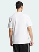 Футболка хлопковая длинная мужская Adidas Originals Trefoil Essentials JI8544 M Белая (4067902541075) - изображение 2