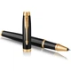 Ручка роллерная Parker 22022b24 IM 17 Black + блокнот, набор подарочный - изображение 2