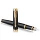 Ручка перьевая Parker 22011 IM 17 Black GT F - изображение 1