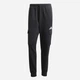 Спортивные штаны утепленные мужские Adidas M Felczy C Pant JE3820 XL Black/White (4067906136673) - изображение 6