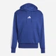 Худи утепленное оверсайз мужское Adidas Essentials 3-Stripes Fleece JE6299 XL Синее (4067905800384) - изображение 6