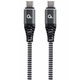 Кабель Cablexpert USB Type-C - USB Type-C (M/M), 1.5 м, Grey (CC-USB2B-CMCM60-1.5M) - зображення 1