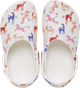 Детские сабо CROCS CLASSIC CHARACTER PRINT CLOG KIDS 32 Белые в принт 209695 - изображение 8