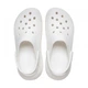 Женские сабо Crocs Classic Mega Crush Clog 36 Белый 207988 - изображение 7