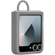 Чехол силиконовый с кольцом Silicone Cover with Ring для Samsung Galaxy Z Flip6/Flip 7 FE/ Flip5 Gray SM-F741/SM-F761/SM-F731 - изображение 5
