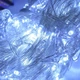 Гірлянда Водоспад від мережі, 3х2м, 100 LED, Біла / Світлодіодна гірлянда штора / Гірлянда на ялинку - зображення 4