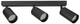 Стельовий світильник Berge MC0340 3 x GU10 Black (5903657322288) - зображення 1