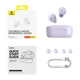 Наушники беспроводные Baseus Bowie True Wireless Earphones E18 Bluetooth 5.3 с кейсом Фиолетовый (A00023800533-00) - изображение 6