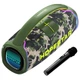 Портативна бездротова Bluetooth колонка Hopestar A65 |BT5.3, 300W, TWS, AUX/TF/USB, PX6, 8h, 30000mAh| з мікрофоном Camo - зображення 1