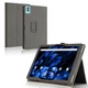 Чохол - книжка Textile Leather Case with Stand для Teclast P50 Al, Black - зображення 2
