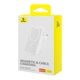 Зовнішній акумулятор Baseus Magnetic Mini Wireless Fast Charge Power Bank Type-C Edition 10000mAh 30W Stellar White (P1002210B223-00) - изображение 2