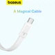 Зовнішній акумулятор Baseus Magnetic Mini Wireless Fast Charge Power Bank Type-C Edition 10000mAh 30W Stellar White (P1002210B223-00) - изображение 14