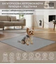 Багаторазова пелюшка Giselle 60х60 см для собак антизапах сірий (5004040) - зображення 2