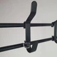 Полиця для одягу та взуття з полицями та гачками 60×29.5×154 см New Simple, підлогова вішалка-стійка для зберігання речей, органайзер з металевим каркасом для дому, коридору, гардеробної Чорний, RD-7 - зображення 8