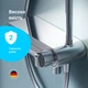 Душевая система AM.PM X-Joy F0785A700 со смесителем-полкой, хром - изображение 4