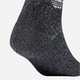 Набор женских носков высоких хлопковых Adidas 3-Stripes Glitter Crew Socks 2 Pairs JV6049 37-39 2 пары Черный/Белый (4068807926547) - изображение 3