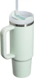 Термочашка стальная с двойной вакуумной изоляцией Stanley Quencher H2.0 Flowstate 0,89 л Mist - изображение 2