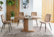 Стул мягкий со спинкой Velka Chic Bluvel 76 Velvet VBl76 пудра - изображение 3