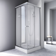 Душова кабіна AM.PM X-Joy W94C-403-090MT 90x90 см матовий хром/прозоре скло з піддоном - зображення 2