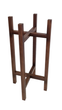 Подставка под вазон из натурального дерева коричневого цвета WoodDecor средняя - изображение 3