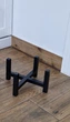 Подставка для вазона 20.3x13 см из дерева WoodDecor черного цвета - изображение 1