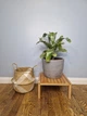 Підставка для вазона, квітів з дерева d36 см WoodDecor покрита лаком - зображення 1