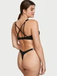 Купальник Victoria's Secret Bombshell Adds 2 cup push-up & Brazilian Bottom 32C-S Чорний (26427030-26281579) - изображение 2