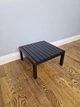 Табурет-подставка деревянная 36х36х18см WoodDecor Черный - изображение 4