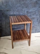 Стеллаж, этажерка на 2 полочки из натурального дерева WoodDecor Коричневый - изображение 2