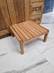 Табурет-подставка деревянная 36х36х18см WoodDecor покрыта маслом - изображение 3