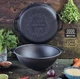 Казан чугунный узбекский WOK с крышкой-сковородой 12 л. - изображение 2